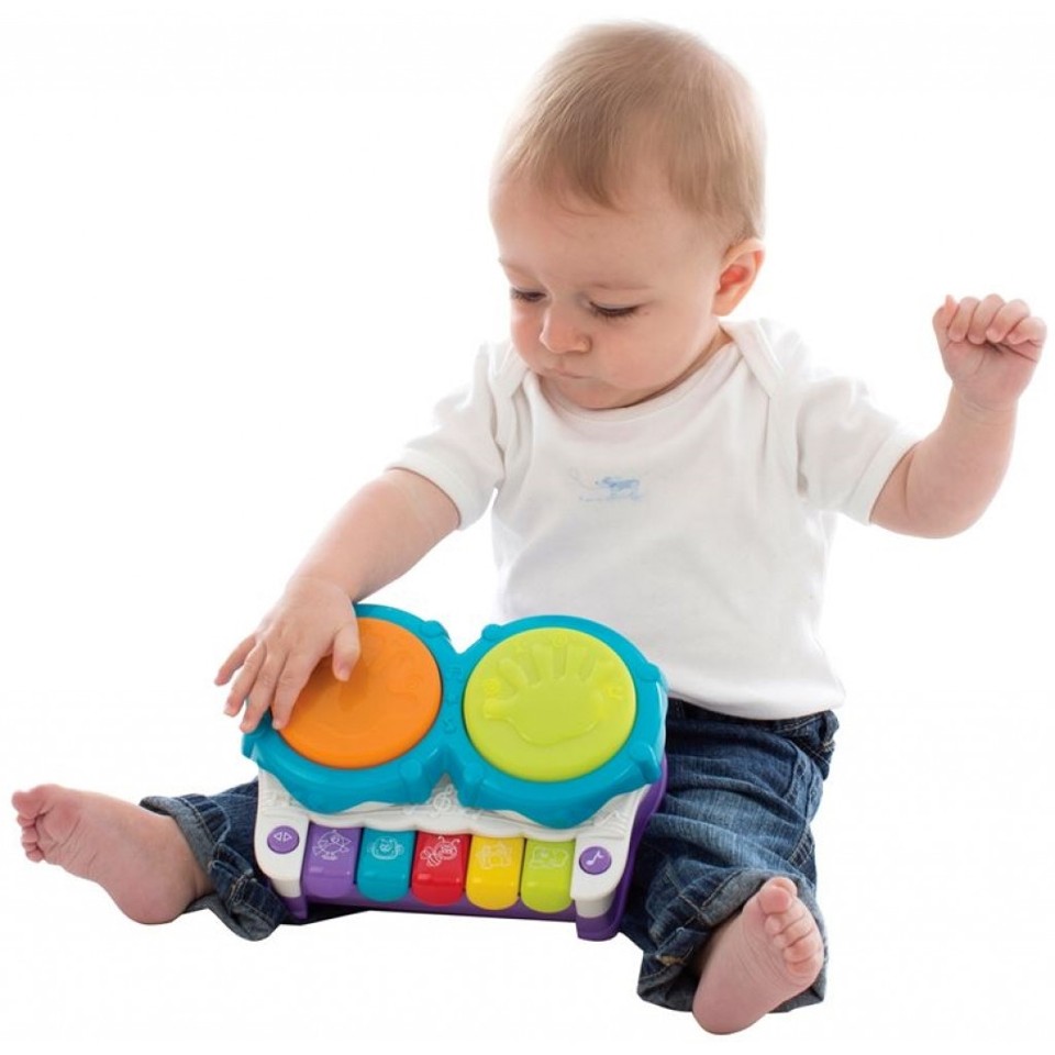 Playgro - Jerry's Class - 2 i 1 instrument med lys og lyd