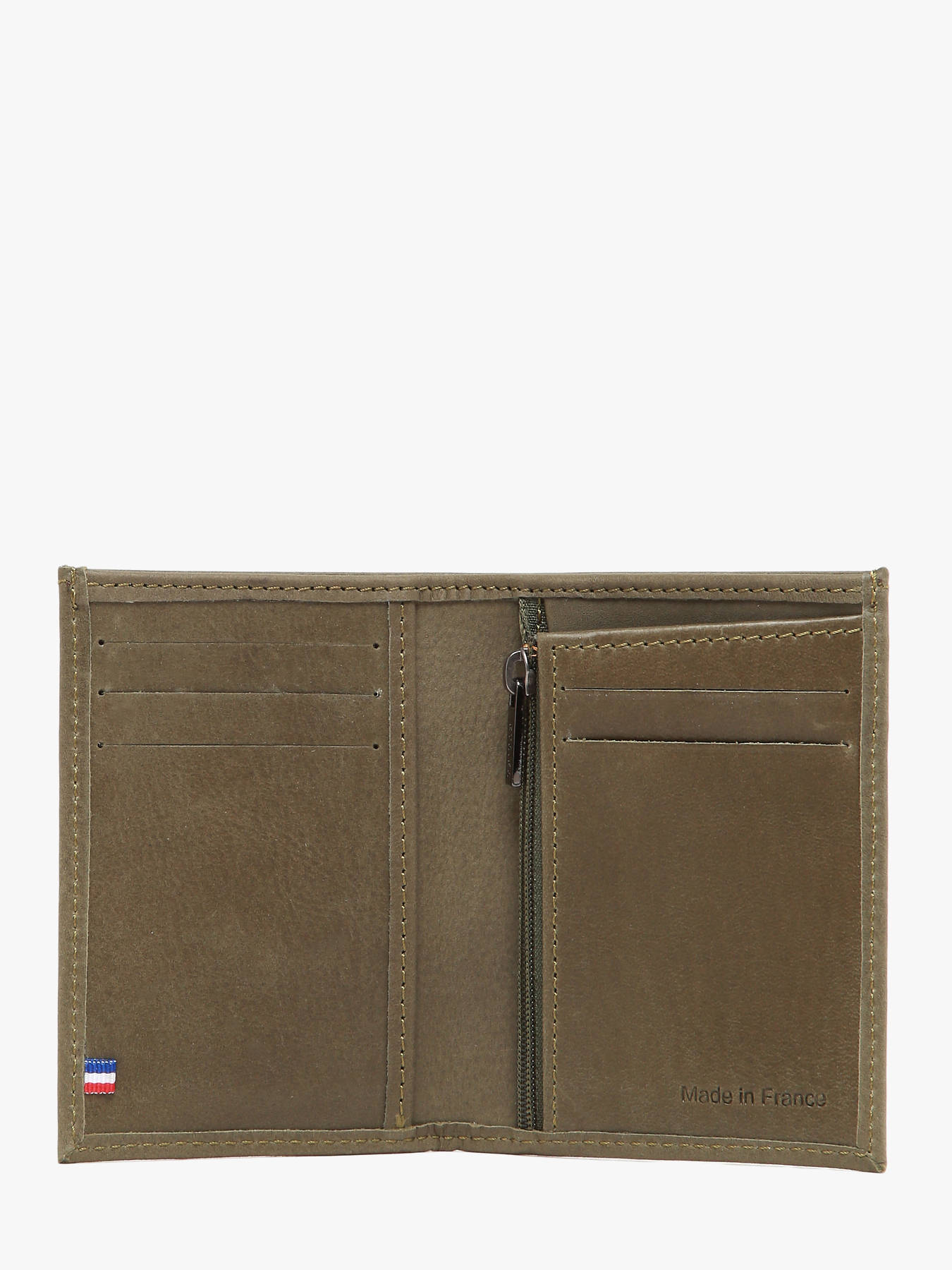 Portefeuille porte-monnaie Oil cuir ETRIER
