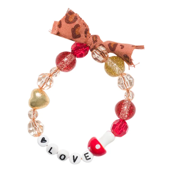Bbuble Bracelet Mushroom Love | Rouge