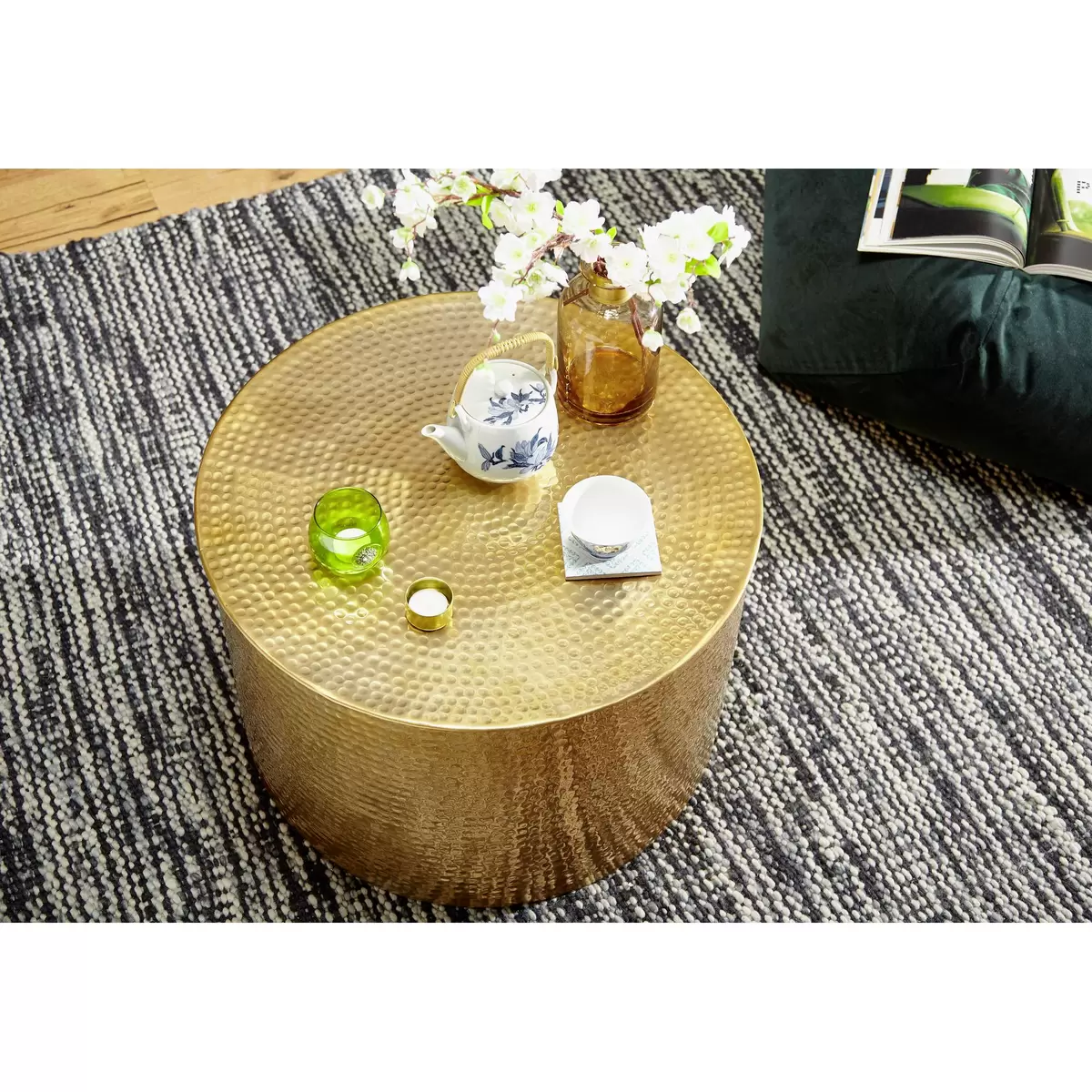 Couchtisch Orthez Gold