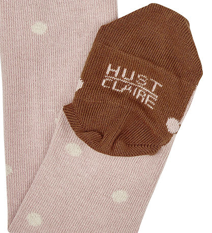Hust and Claire trømpebukser - Frankie - Dusty Rose m. Prikker