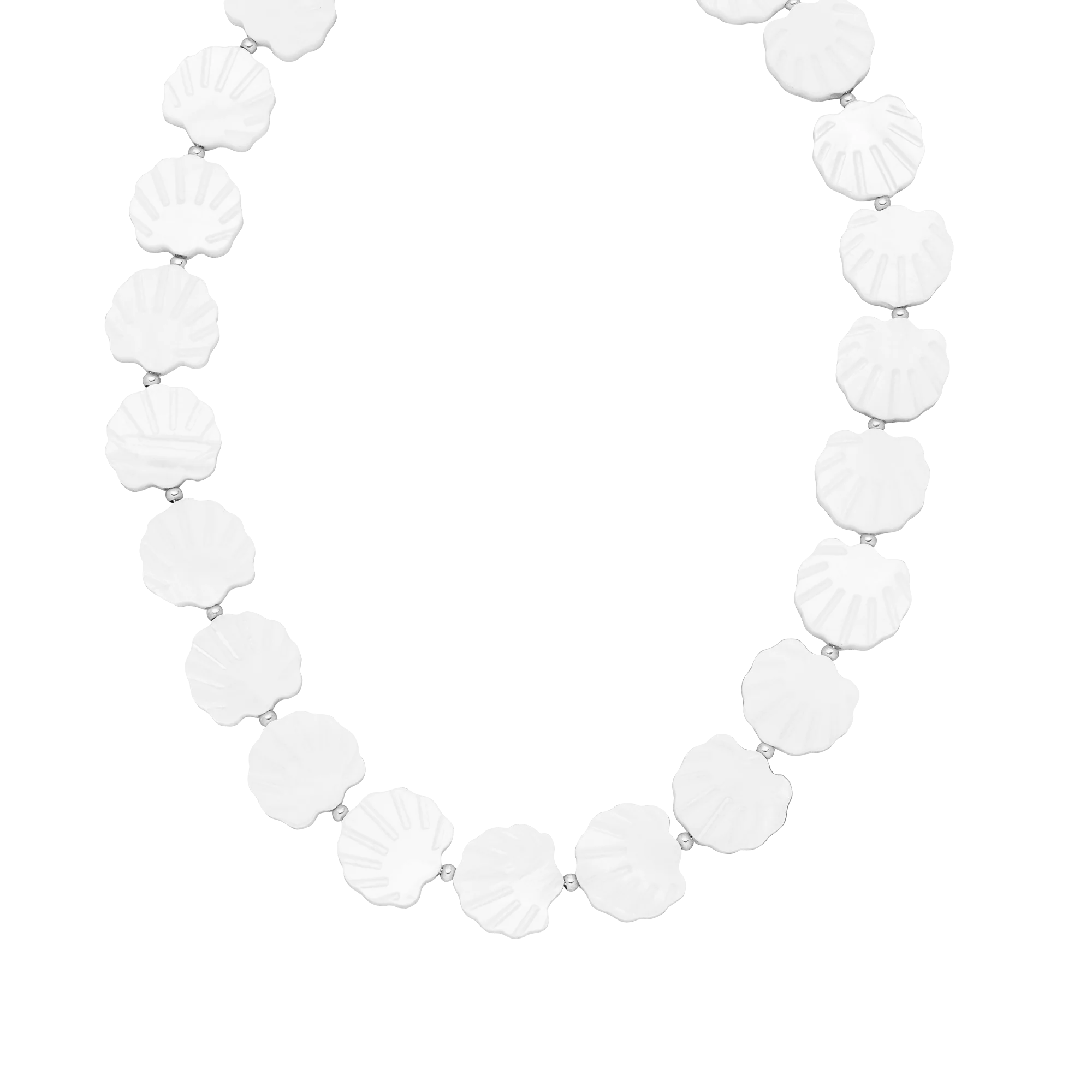White Sparkle Kette