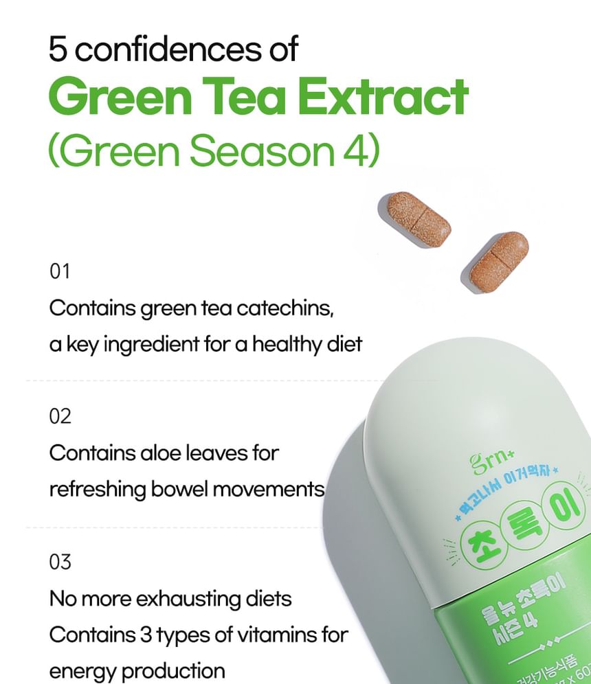 grn+ - Groene thee-extract (Groen Seizoen 4)
