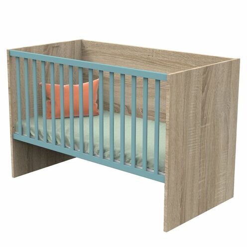 Lit 70x140 cm évolutif en lit junior 200 cm NOVA Argile - SAUTHON