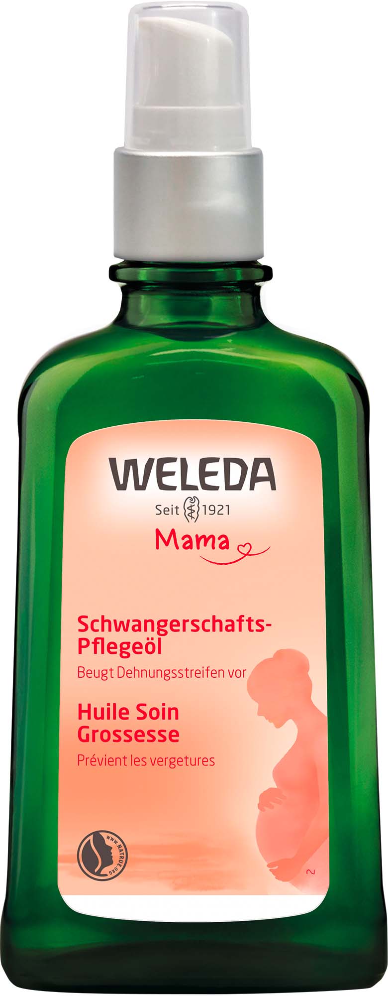 Weleda MAMA Pflege-Öl Öl Schwangerschaft Disp 100 ml