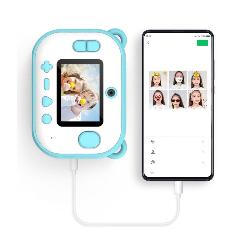 Mini Kinder Sofortbild Kamera Fotoapparat 2.4