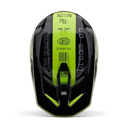 Casque cross Fox V1 RACE SPEC 2025 - Vert