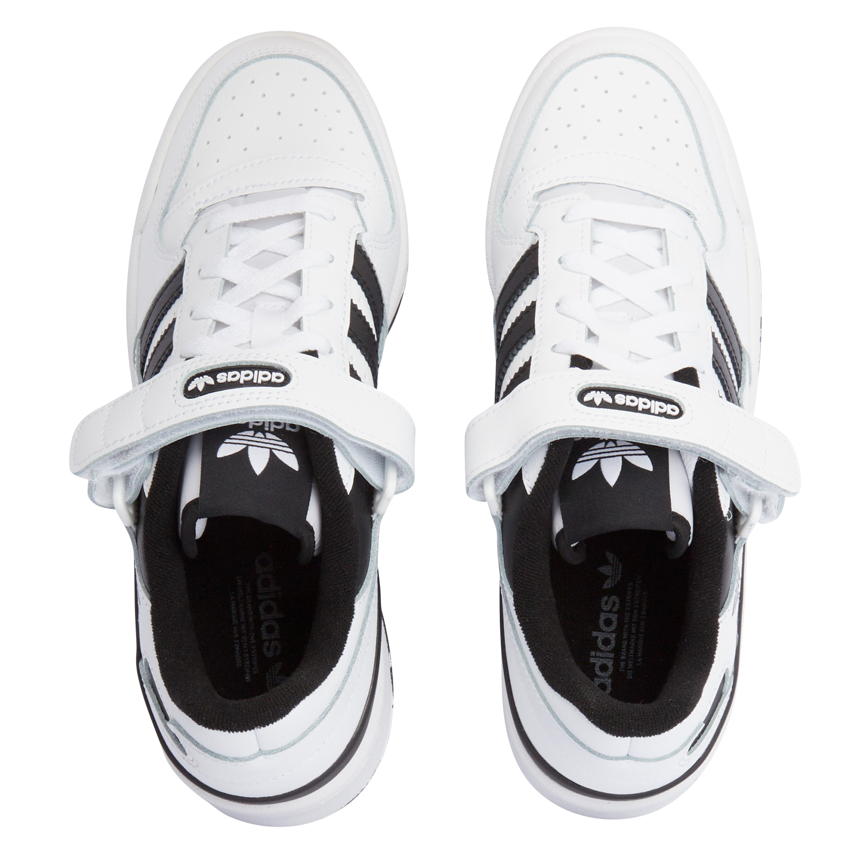 FORUM LOW - Baskets basses en cuir| Blanc
