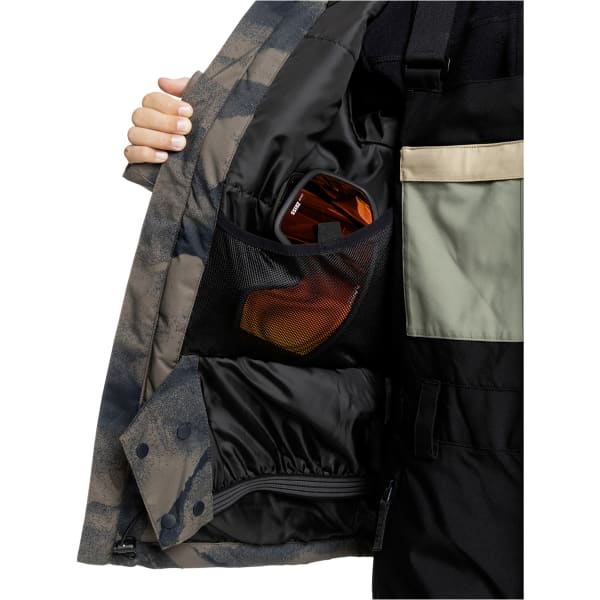 Veste de ski QUIKSILVER SIDE HIT YTH JK MOUNTAIN SPRAY CANTEEN