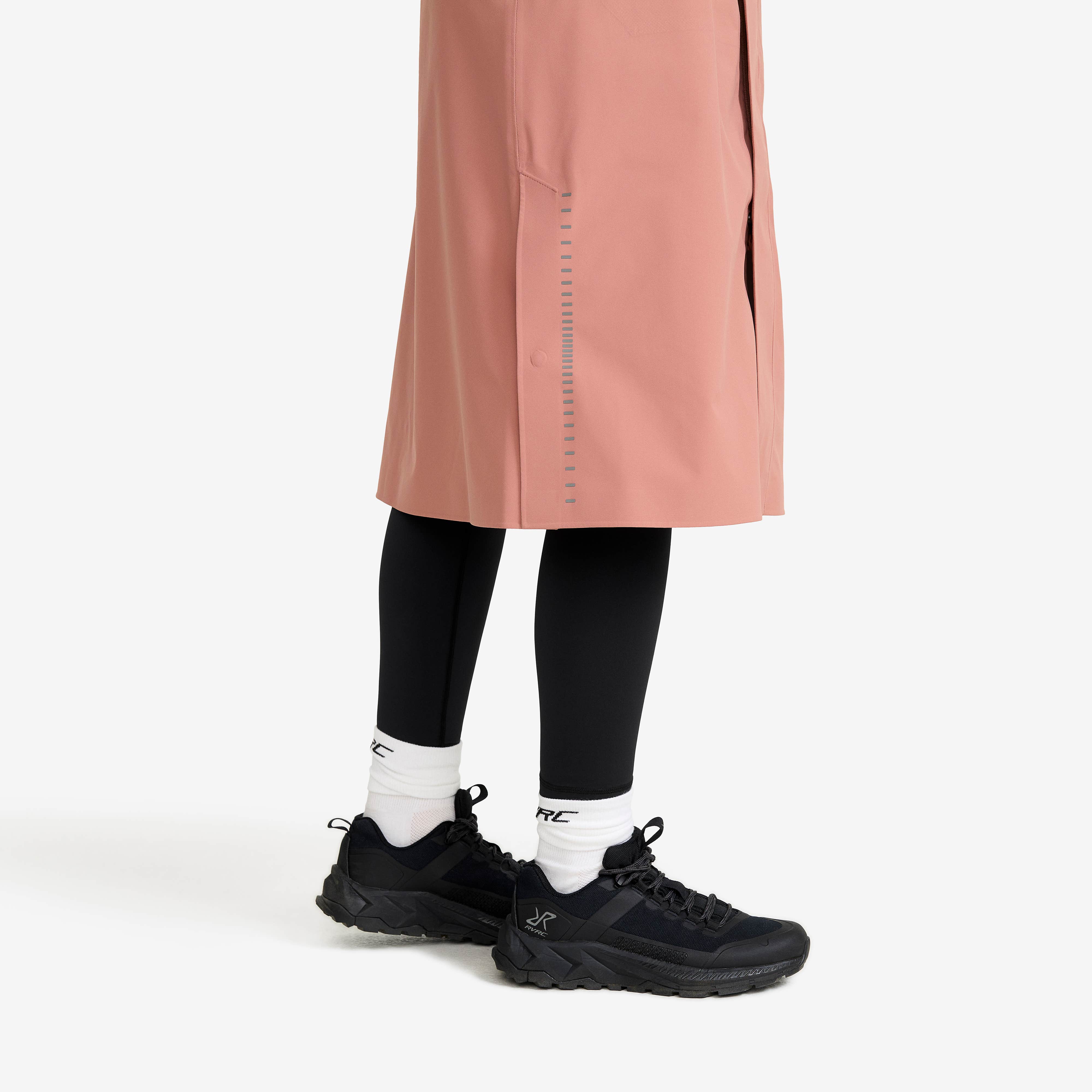 Cloud 3L Long Shell Parka Dame Pink Wood