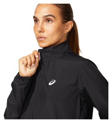 Veste coupe-vent Asics Core Run Noir Femme