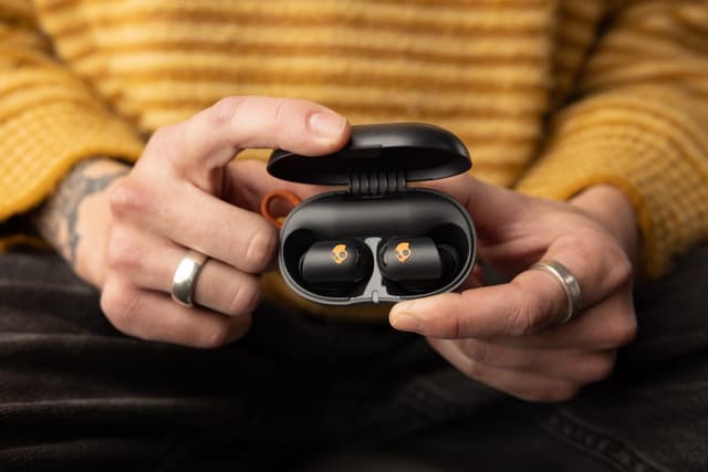 Skullcandy Sesh ANC Active true wireless in-ear ørepropper sort/orange