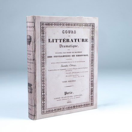 Buch-Tresor 'Litterature', B 21 cm, H 27 cm, L 4 cm von fischer's lagerhaus