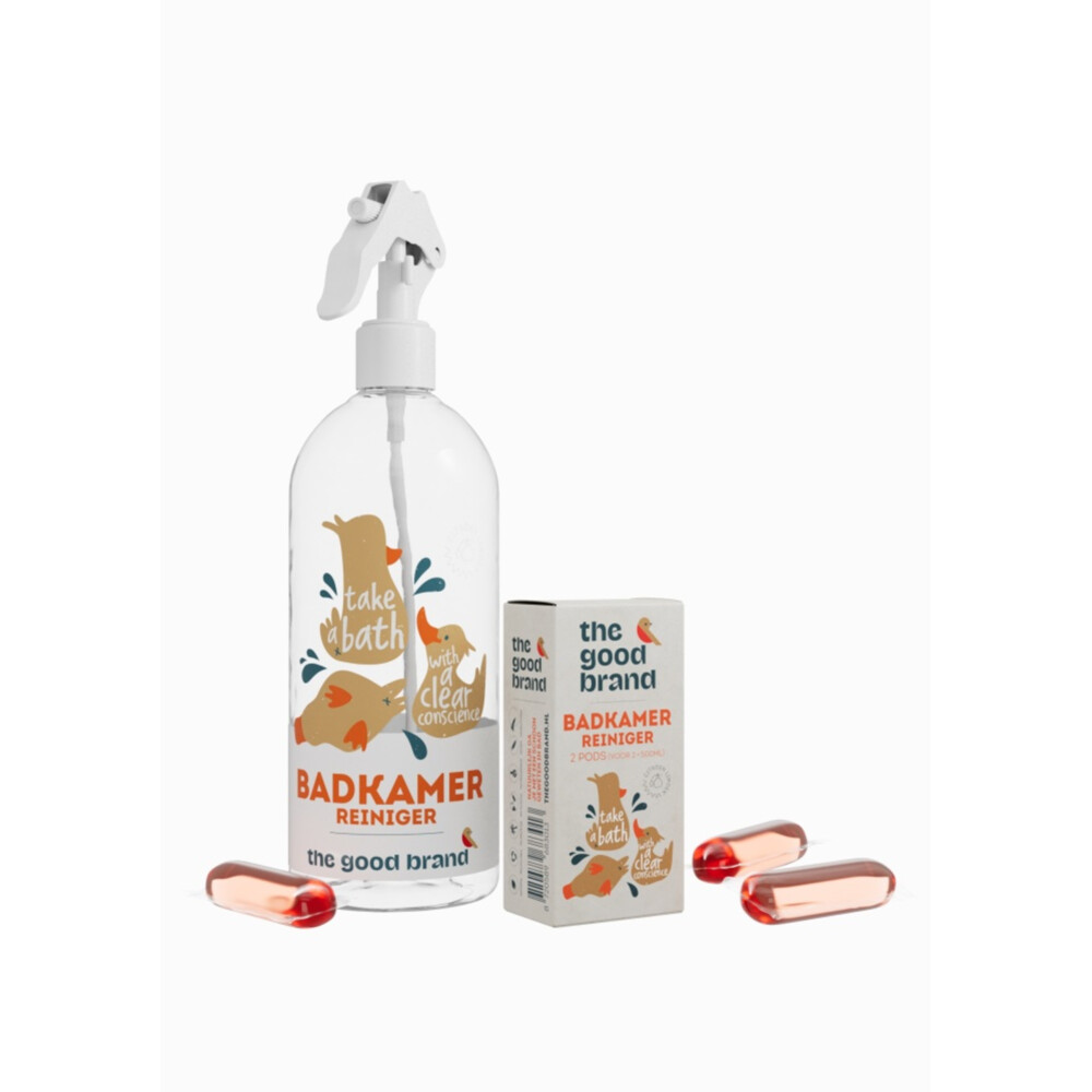 The Good Brand Badkamerreiniger met Refill Pod500 ml