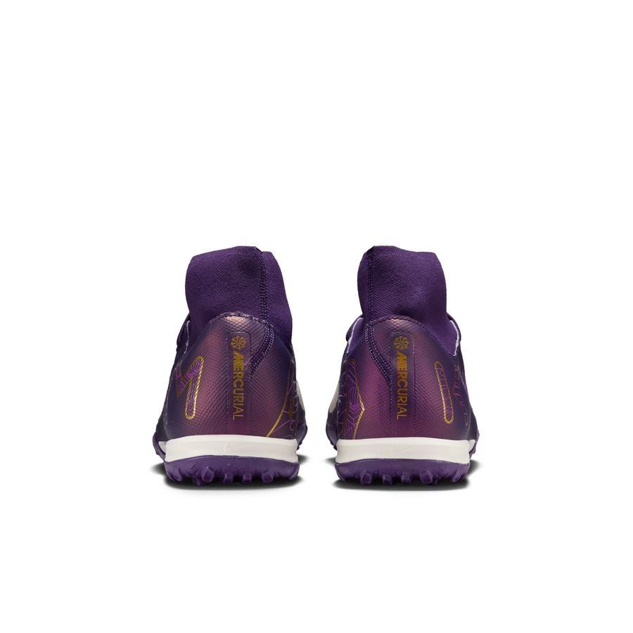 Nike Air Zoom Mercurial Superfly 10 Academy TF Mbappé Personal Edition - Violet/Blanc