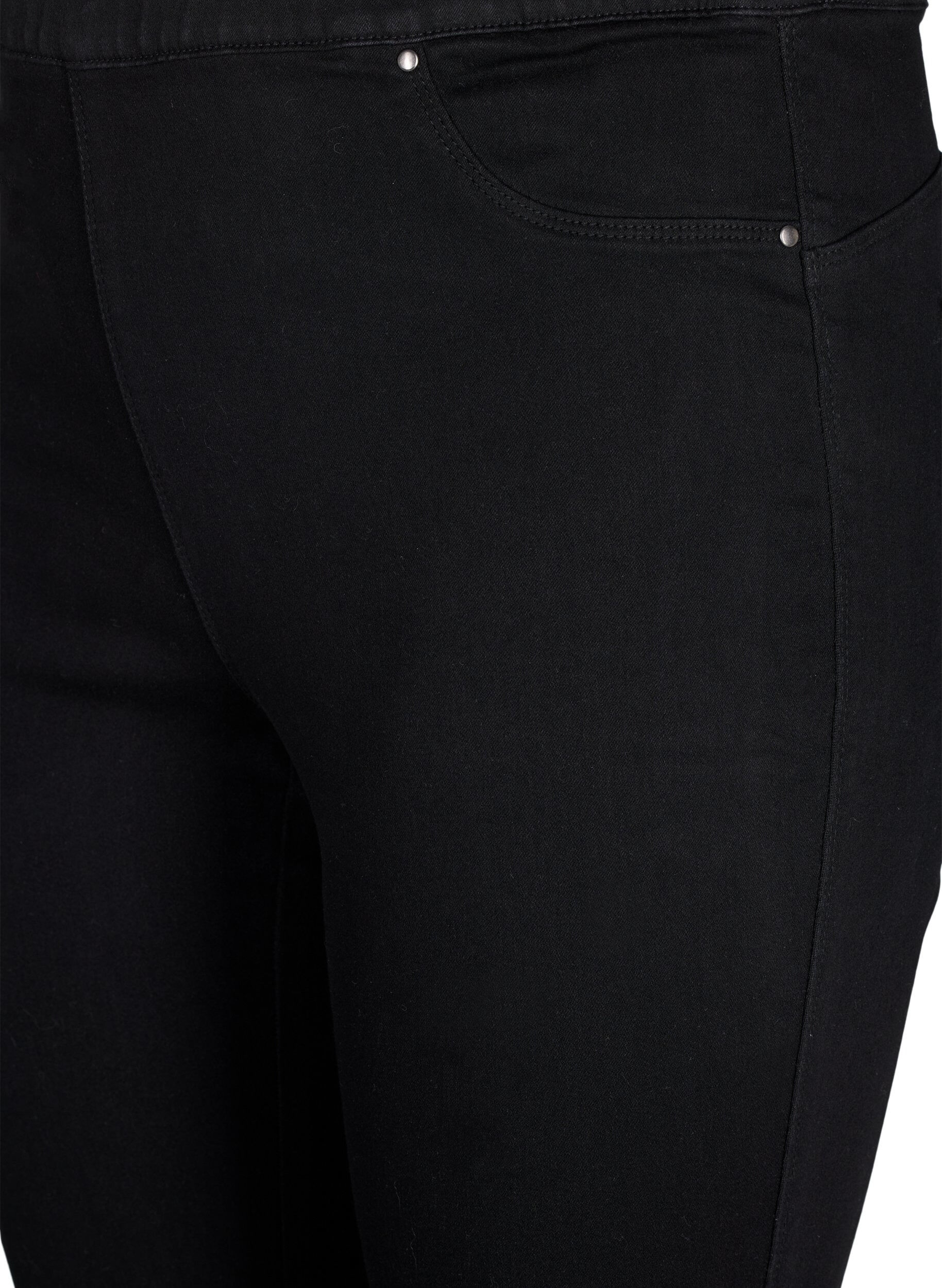 Jeggings med høj talje