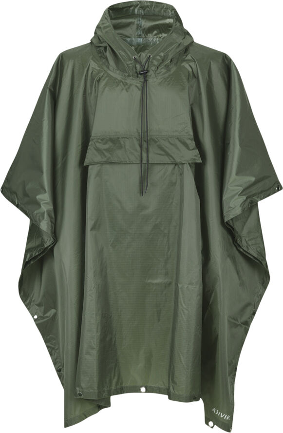 Asivik Asivik Hiker Poncho Grøn