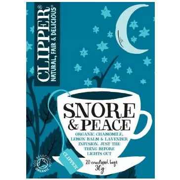 Clipper Snore & Peace Te Øko - 20 breve