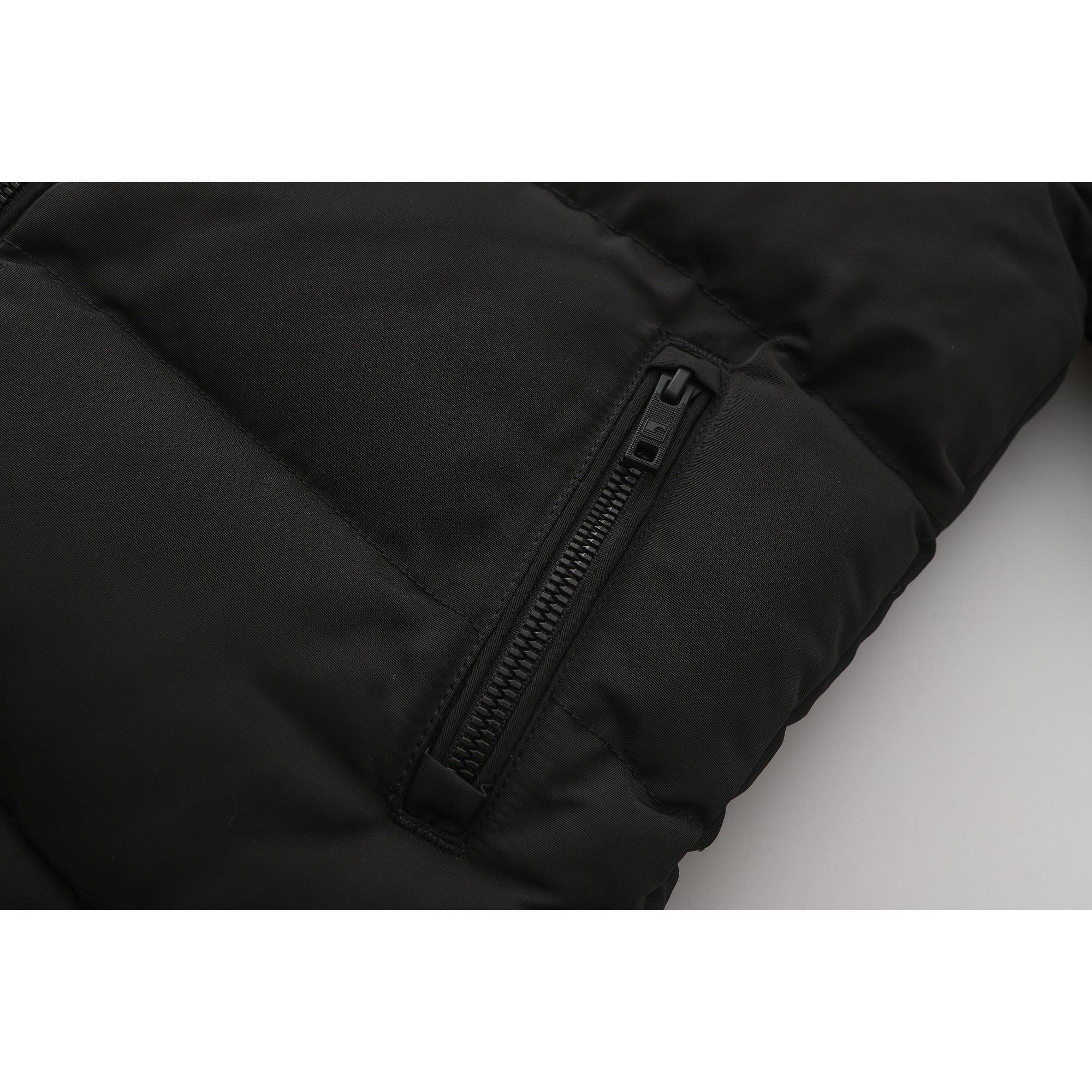 SoulCal Boys 2 Zip Bubble Jacket Junior