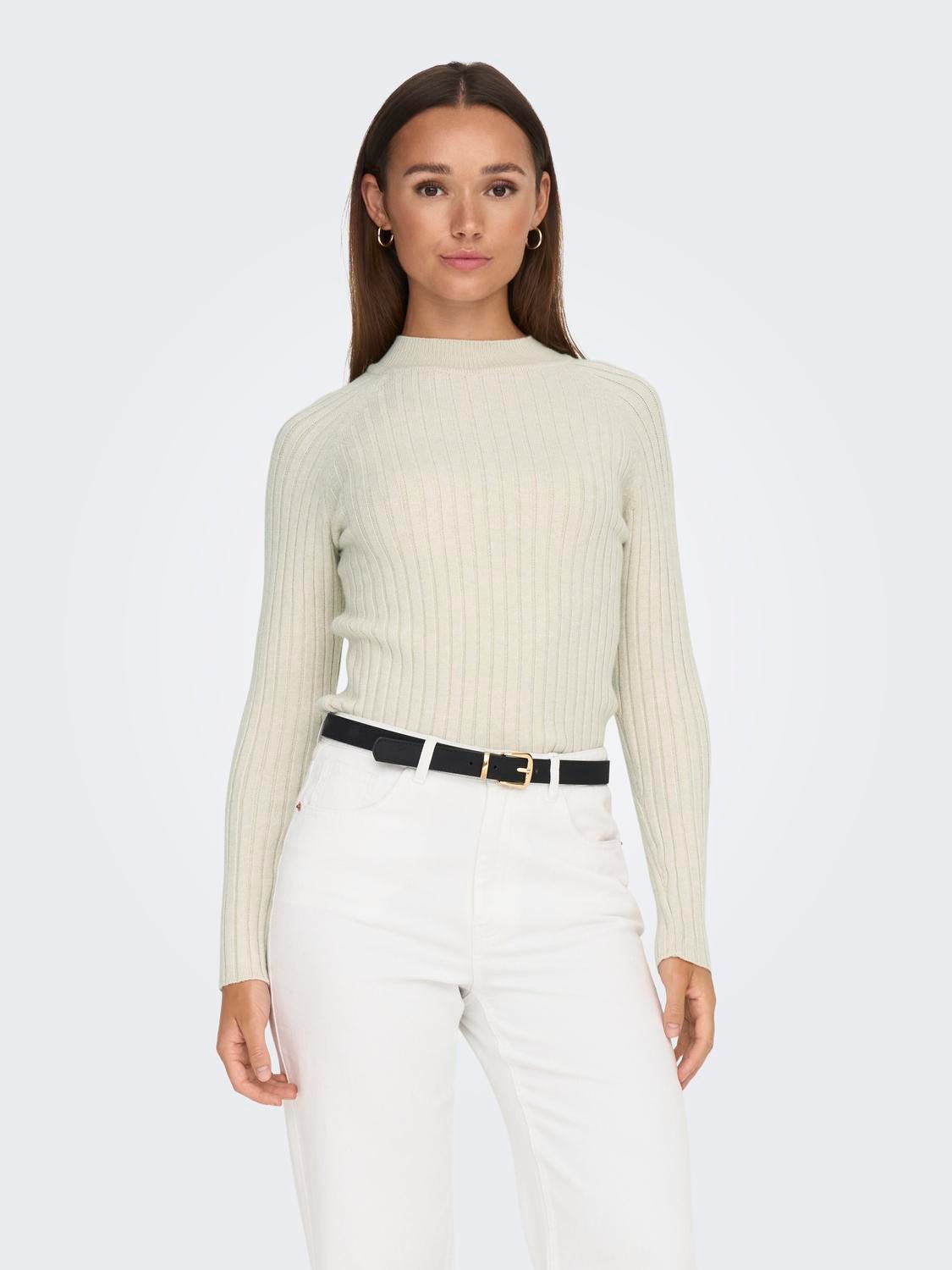 JDYMAGDA Strickpullover Cement