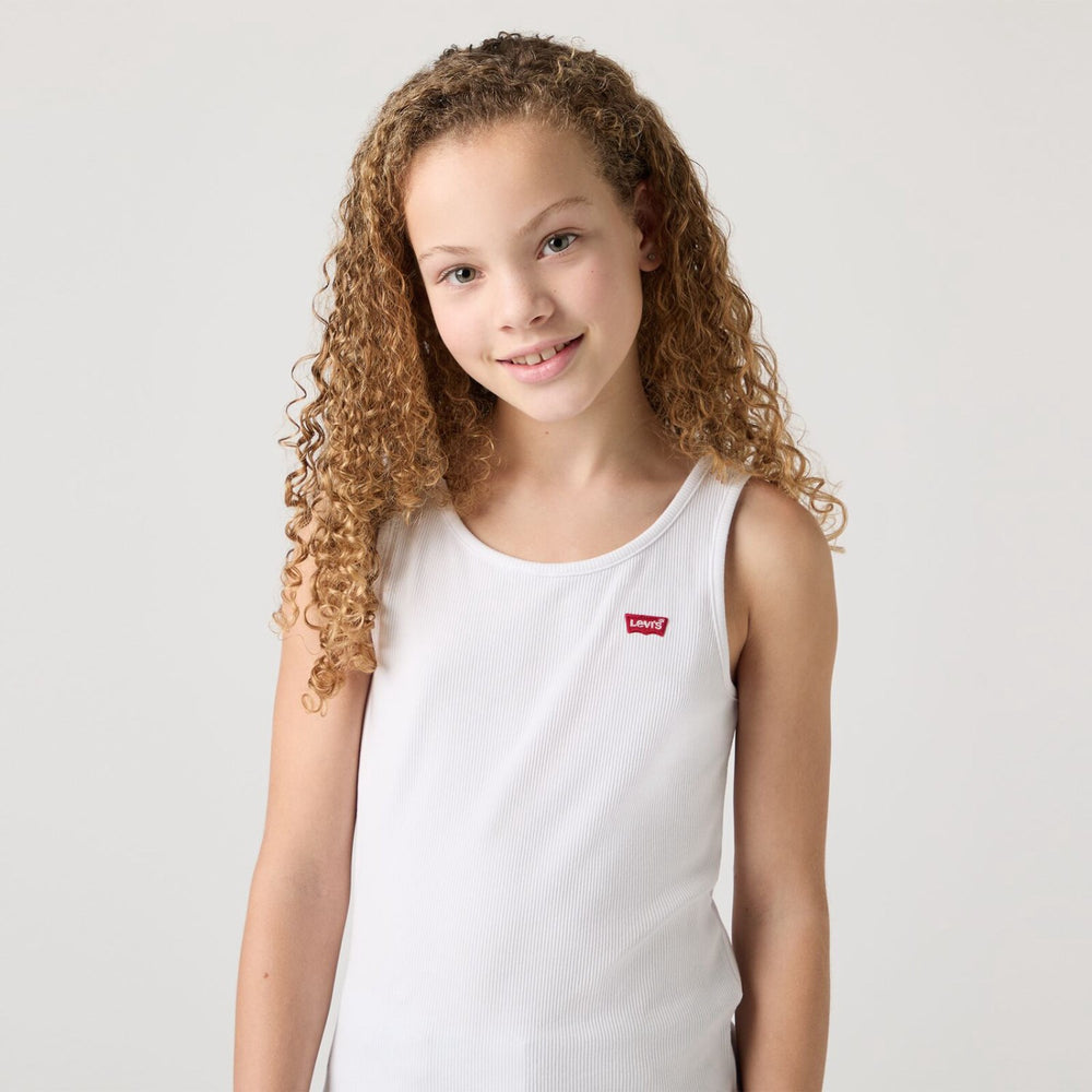 Køb Levi's Bright White Lvg Meet Og Greet Ribbed Tank Top