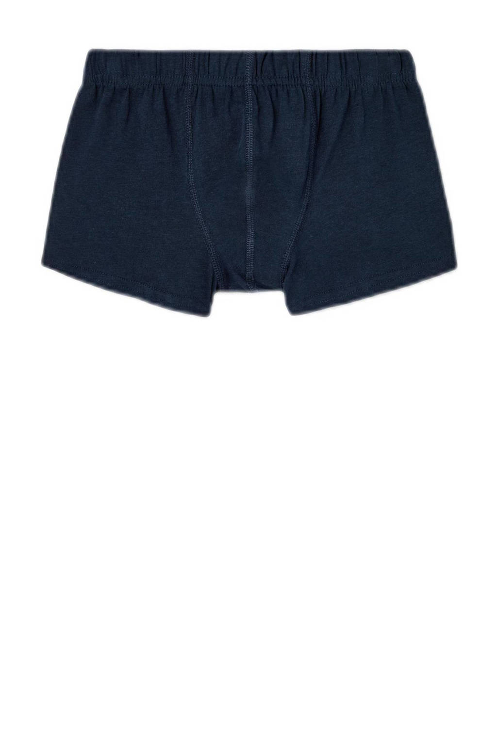 boxershort NKMTIGHTS - set van 3 grijs melange/donkerblauw