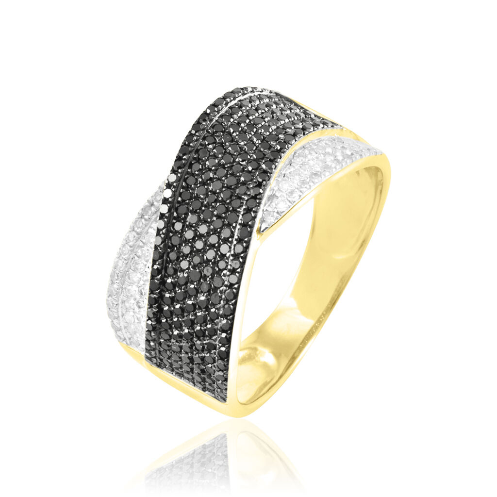 Bague Elyne Or Jaune Diamant