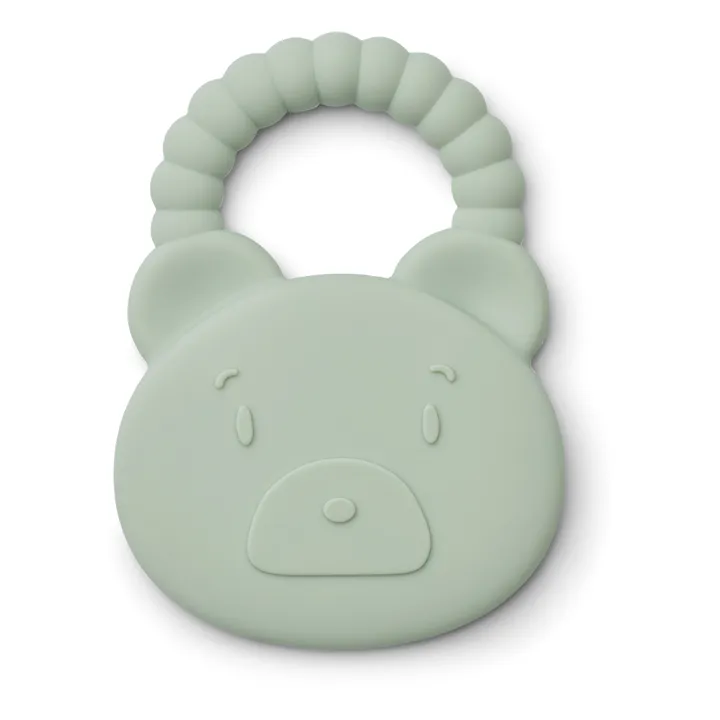 Liewood Anneau de dentition Ours en silicone | Bleu gris