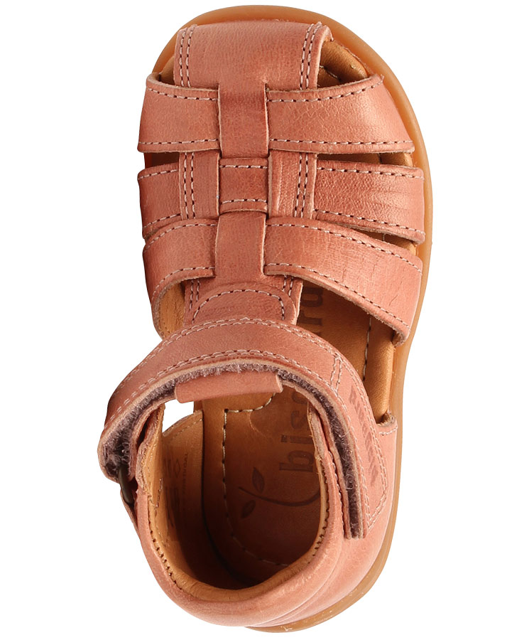 Lauflern-Sandalen AVA mit Zehenschutz in nude