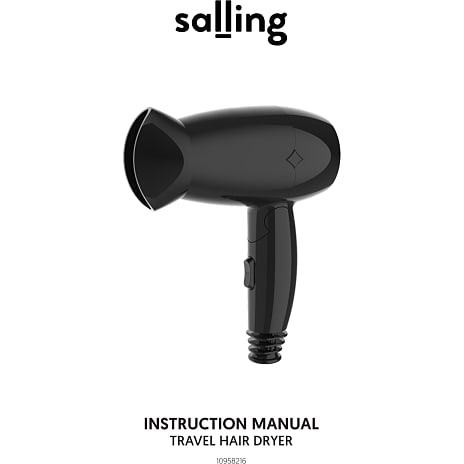 Salling rejsehårtørrer