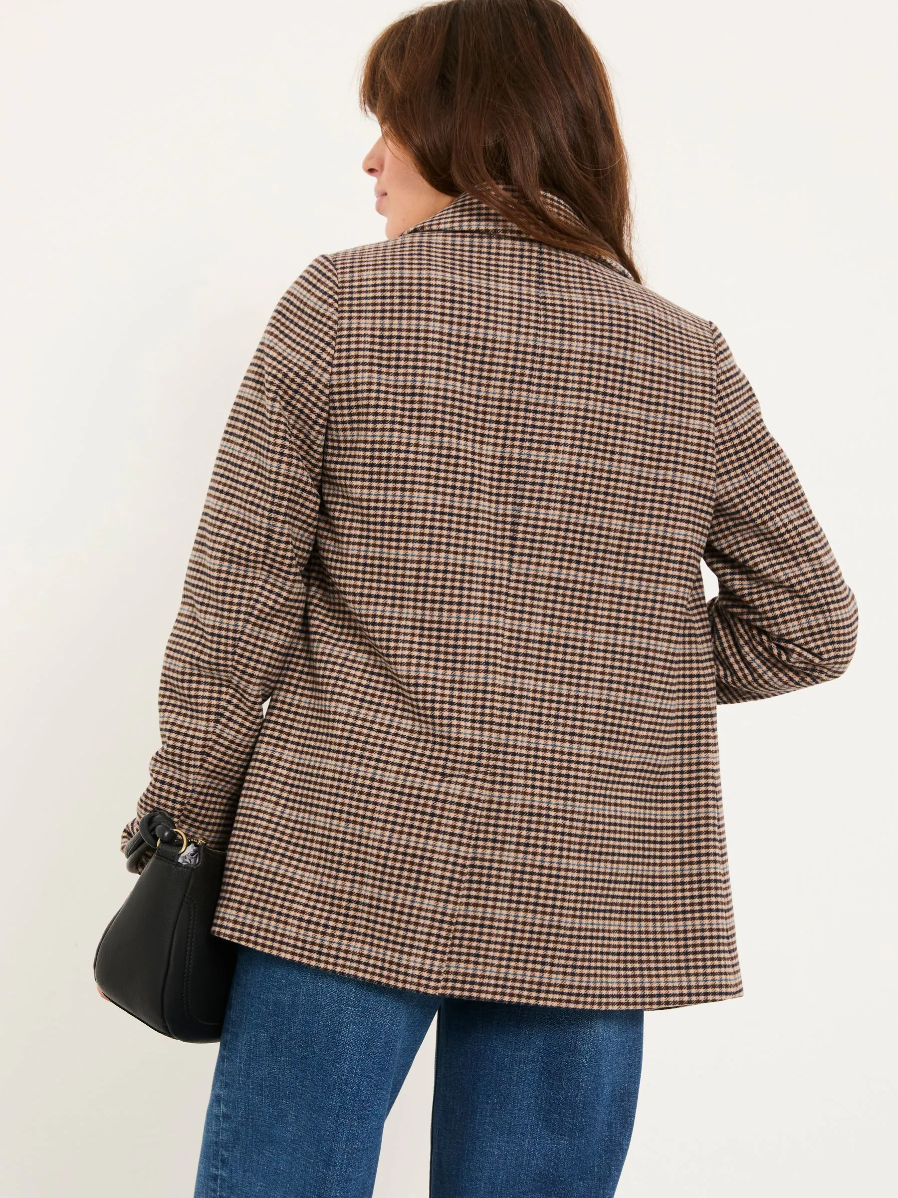 FatFace Geruite Blazer