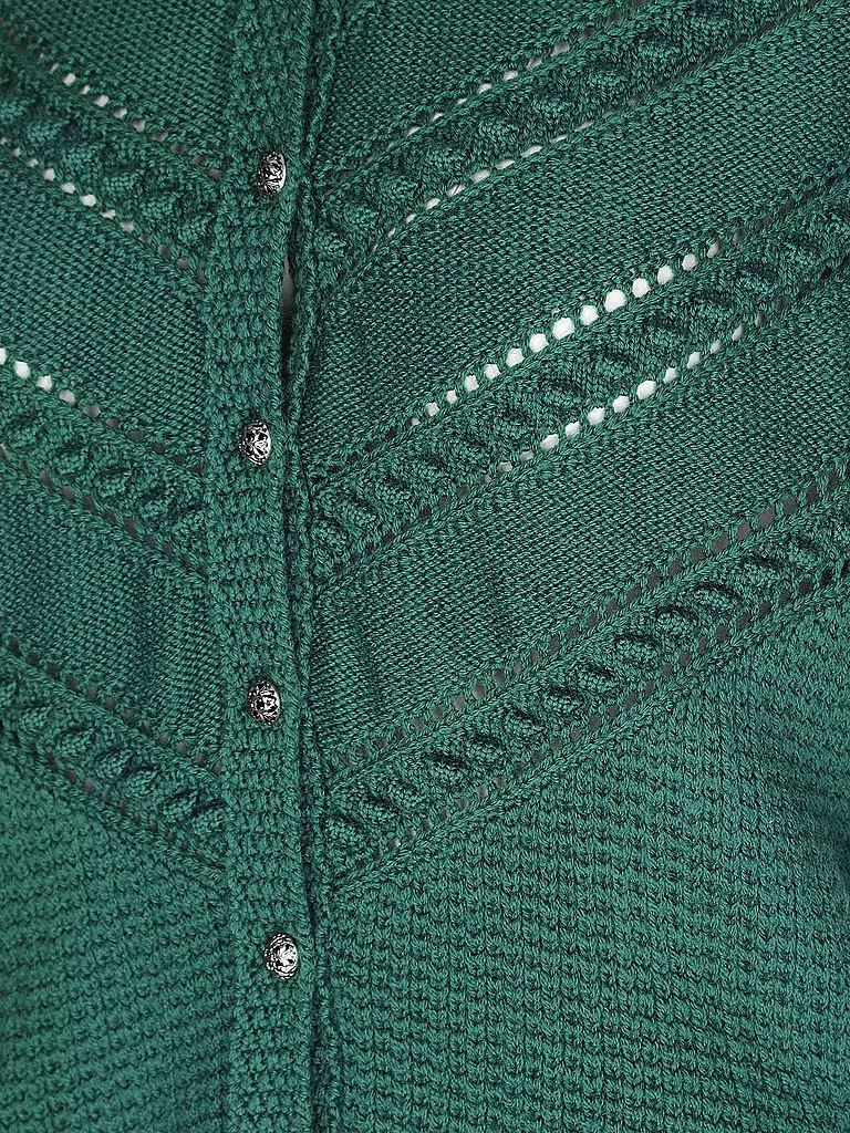 GOTTSEIDANK Trachten Strickjacke OPHELIA grün
