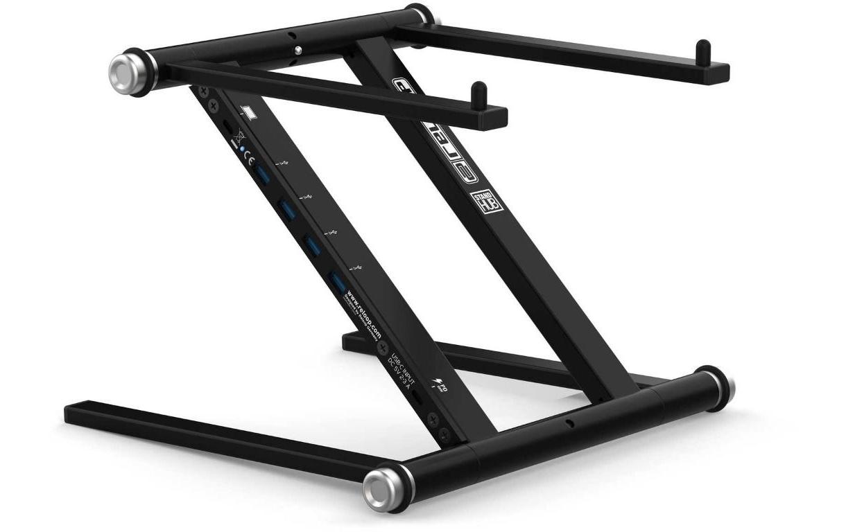 Laptopständer Stand Hub<br>Multifunktionaler Laptop Stand mit fortschrittlichem USB Hub mit Power Delivery Port