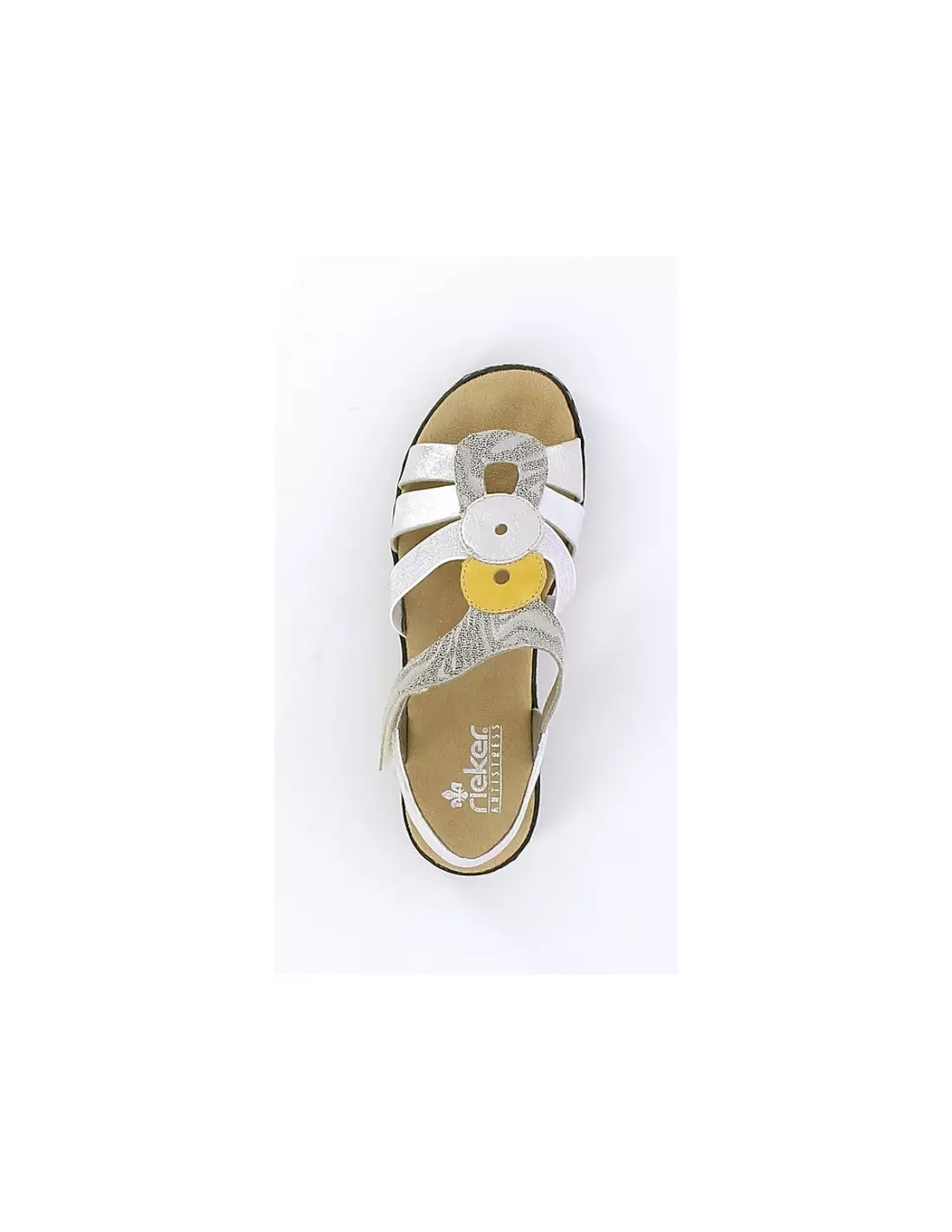 RIEKER RIEARES - Sandales & nu-pieds Silver