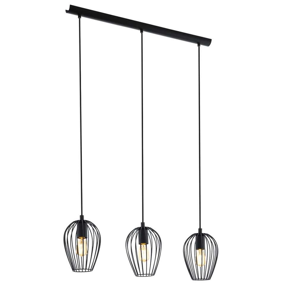EGLO hanglamp Newtown - zwart - 70 cm