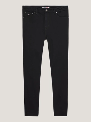 Calça jeans preta super skinny de cintura ultra alta Curve Melany