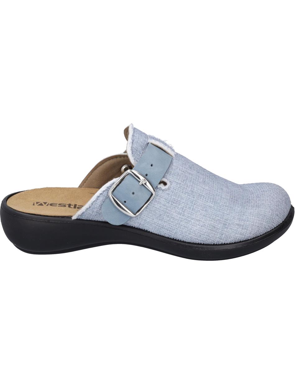 Hausschuh Korsika 307, jeans-kombi