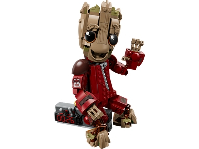 LEGO Groot in Ravager jumpsuit (76341)