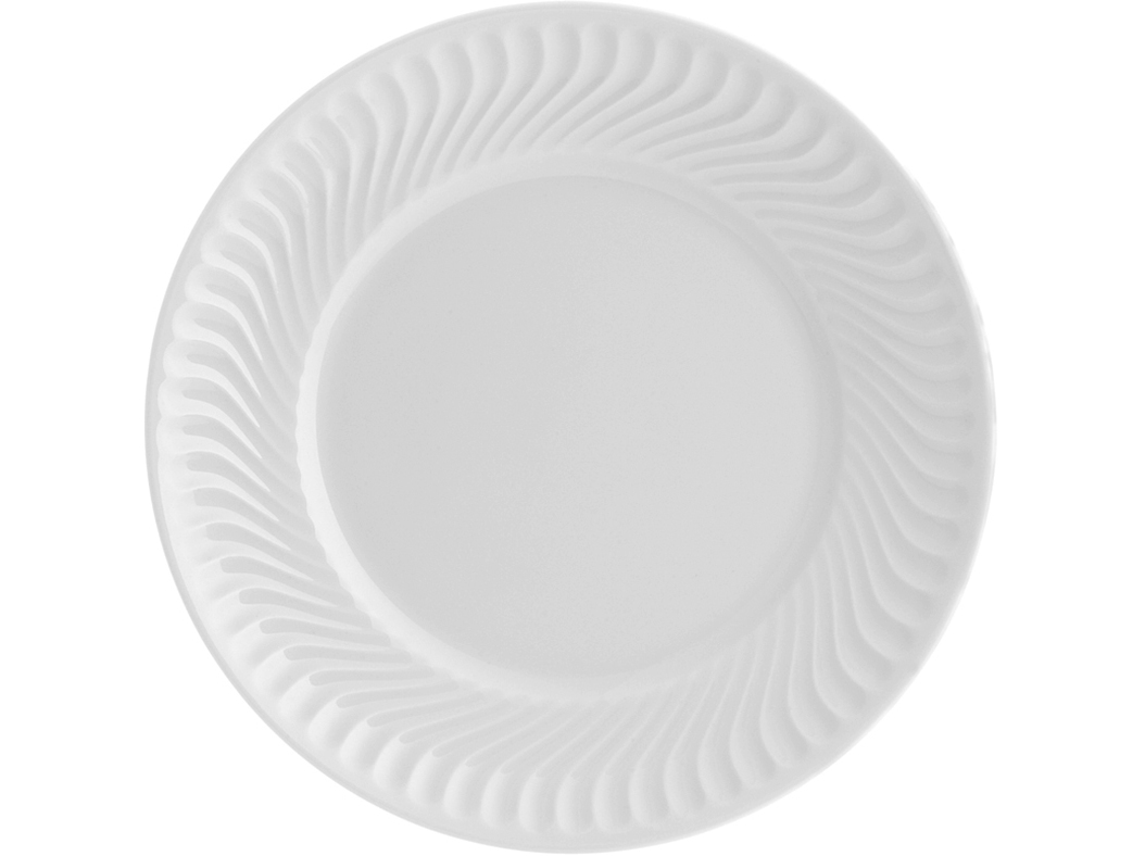 PRATO DE SOBREMESA SAGRES VISTA ALEGRE BRANCO PORCELANA Ø21.9CM