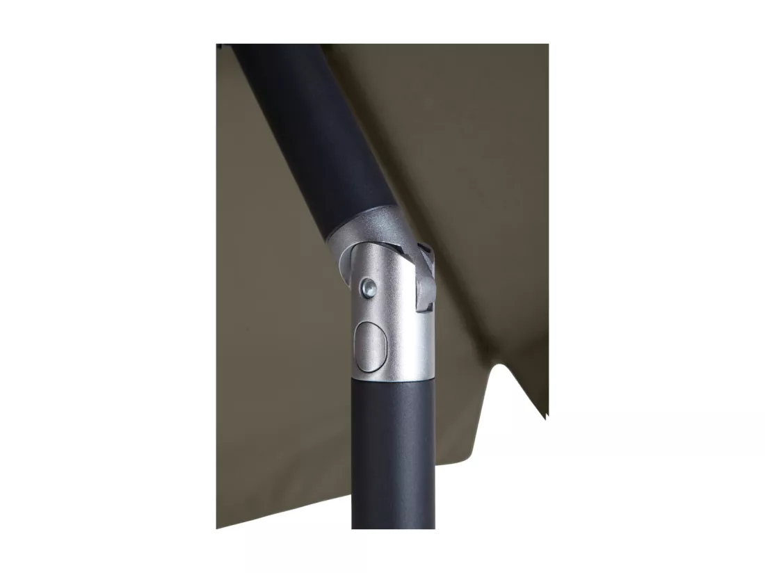 Parasol Tenerife 300 cm Rond Gris