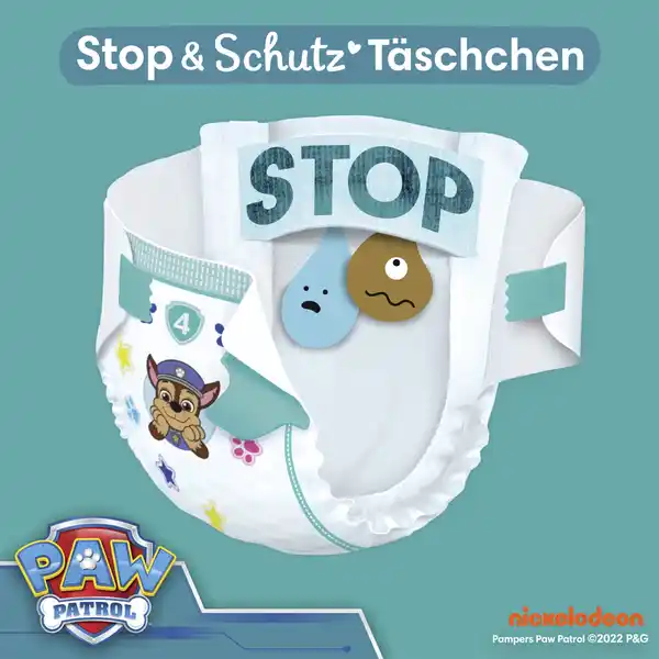 Baby dry Windeln Gr. 6 Extra Large (13-18 kg) Monatsbox Paw Patrol 164ST