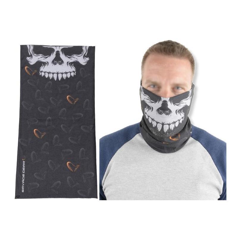 Foulard Savage Gear Skull Tec-Tube - Noir