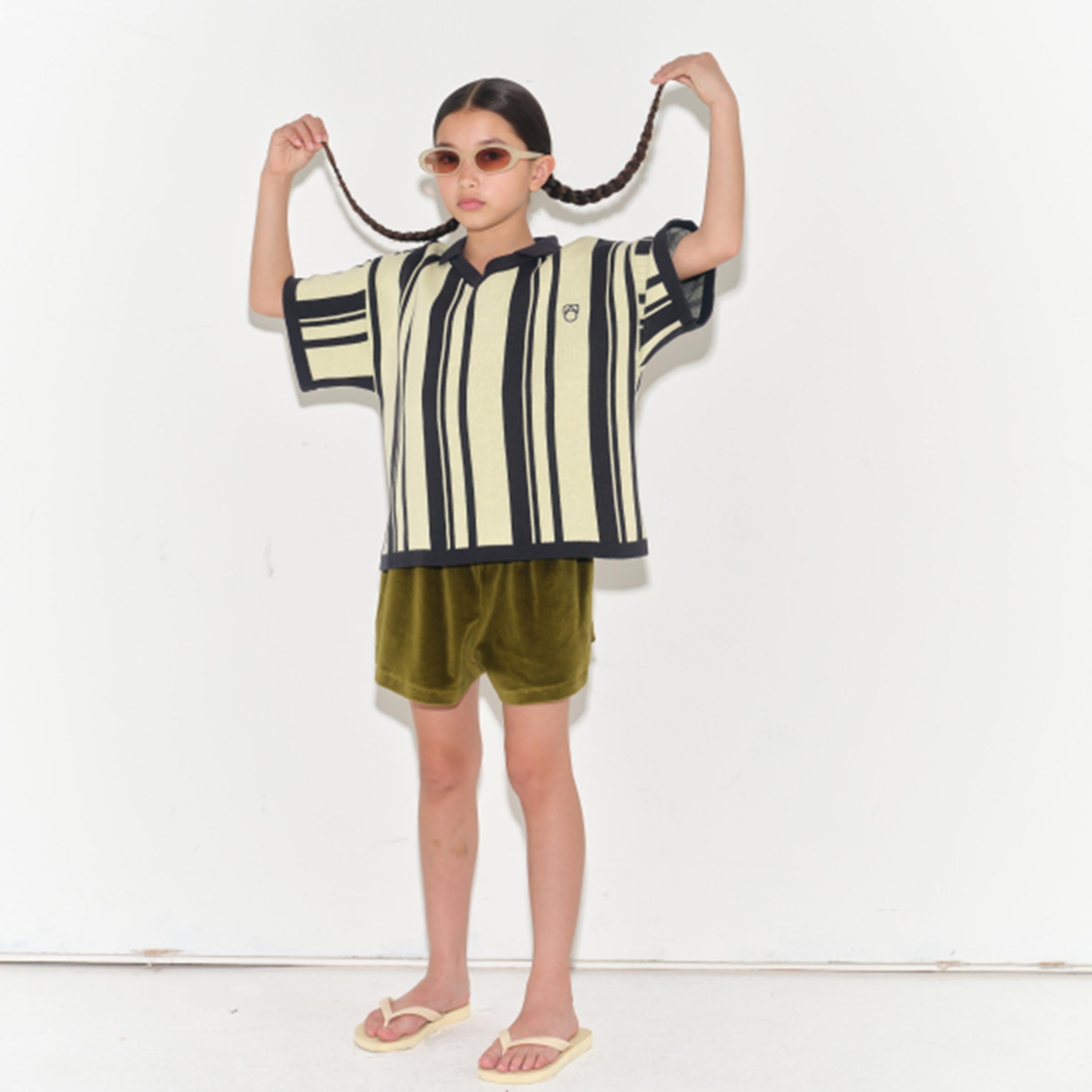 Shorts Avocado Velour