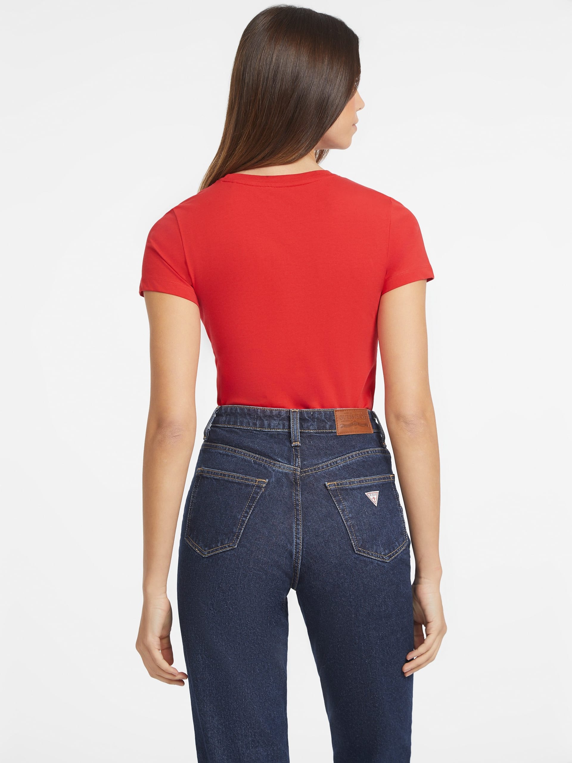 Camiseta Slim com Logo