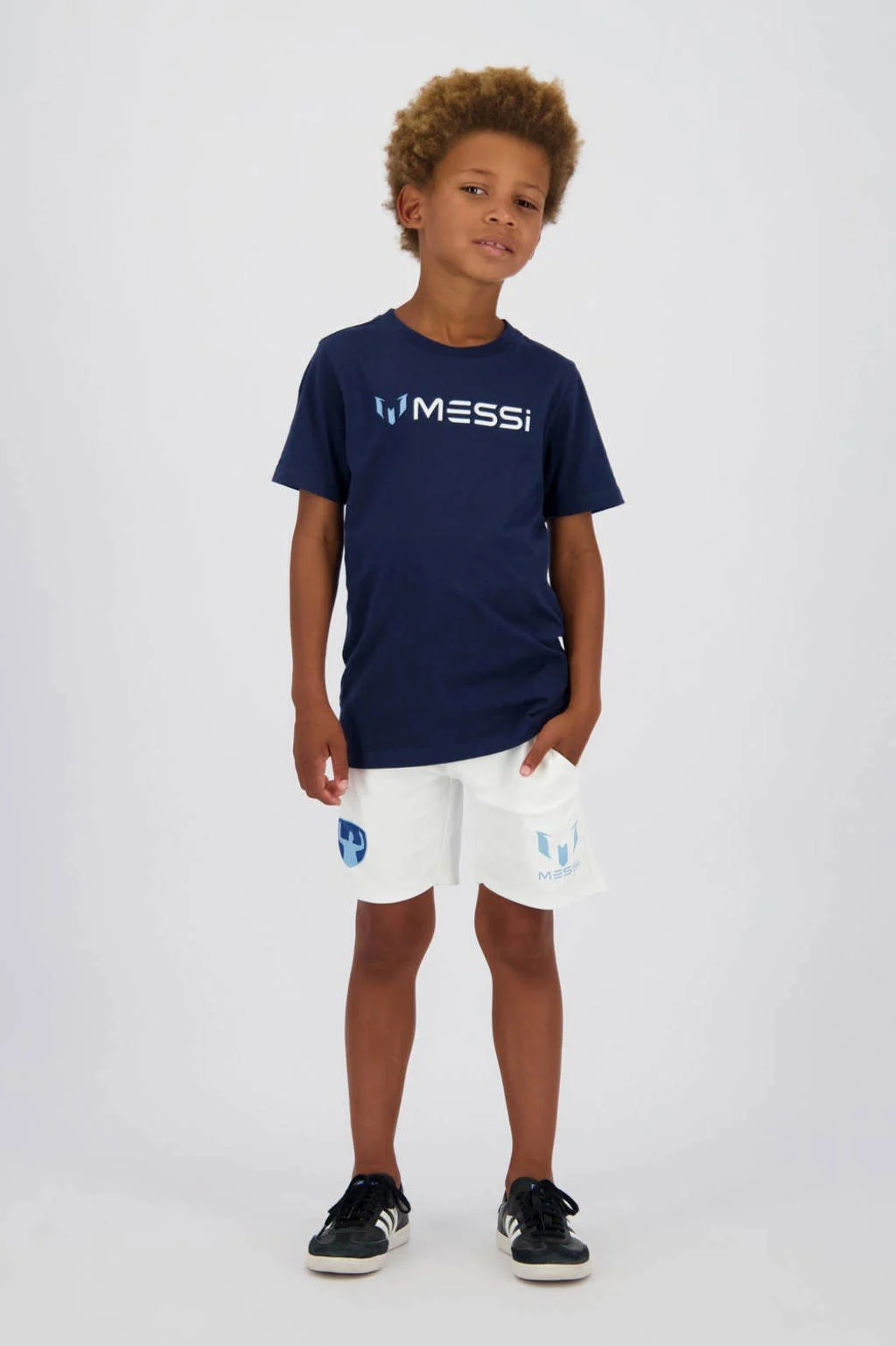 Messi T-shirt donkerblauw