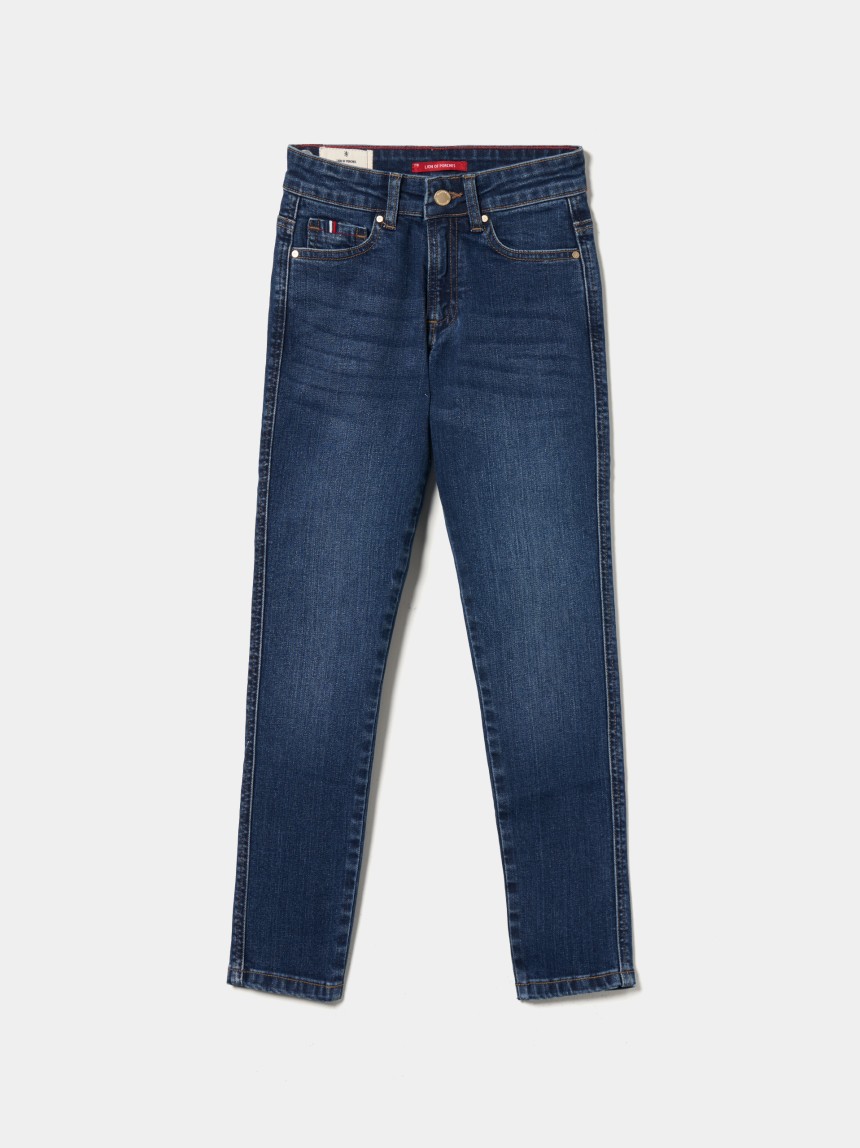 Calças denim