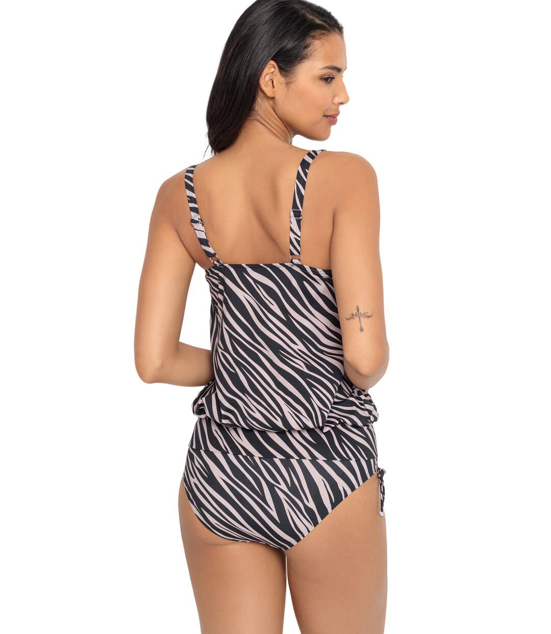 Bas maillot slip de bain taille haute côtés réglables Kaa Lascana