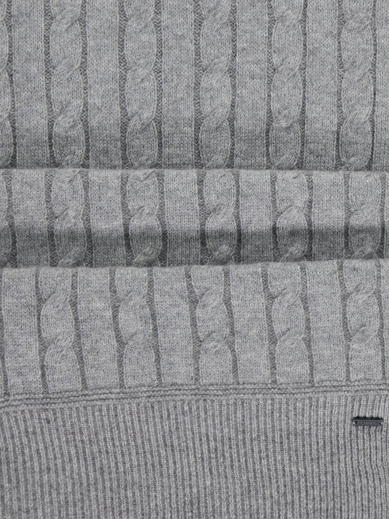 Herren Strickschal mit Kaschmiranteil