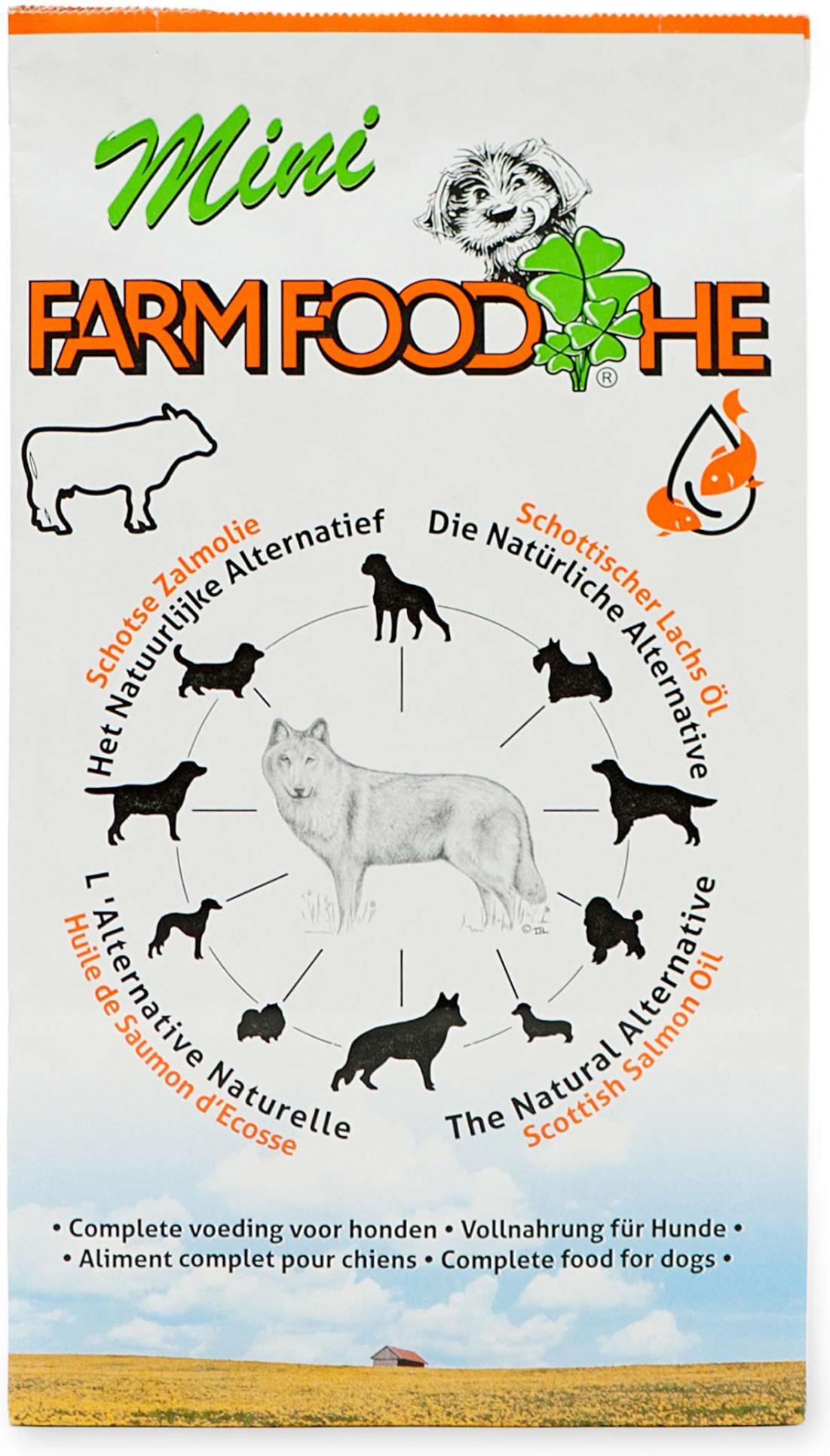 Farm Food hondenvoer High Energy zalmolie mini 4 kg