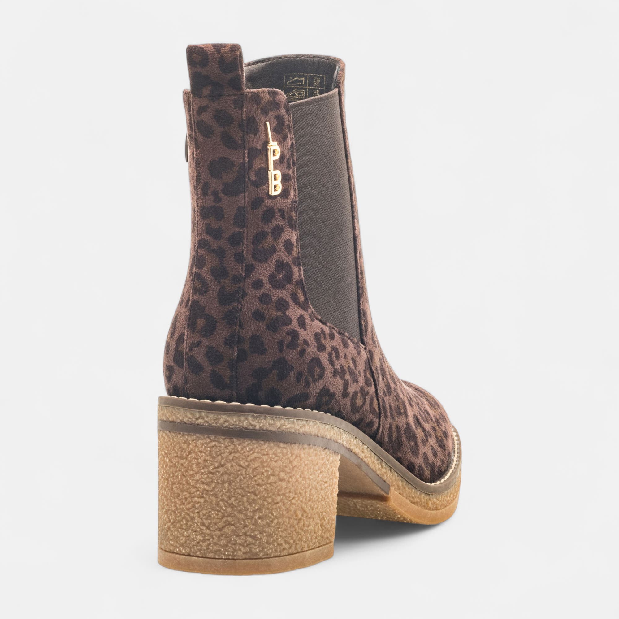 Boots à talon Femme marron